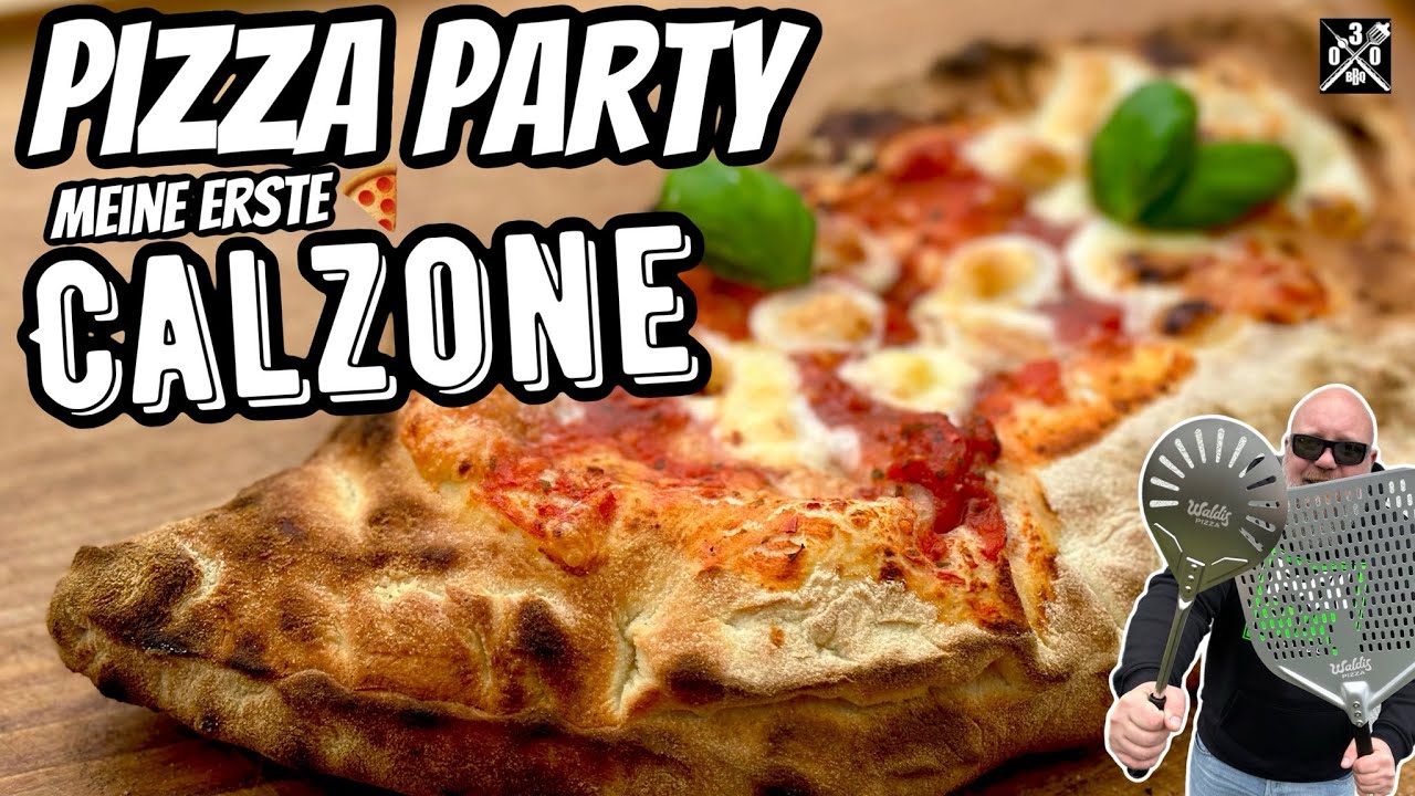 Meine Erste PIZZA Calzone @WaldisPizzaKanal - 030 BBQ