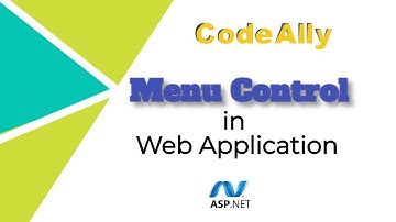 ASP. NET - Menu Control | Creating Menu using Master page | Web application with menu