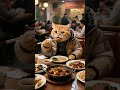 #cat ai cat eating a meat