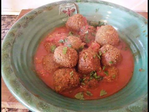Lebanese Vegan Gluten free  meat balls or #Vegan #koftah balls