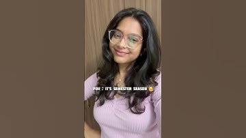 POV : IT’S SEMESTER SEASON 😭🤡 || #sneholic #funny #relatable #trending #shorts #viralvideo