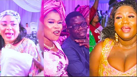 Sola Kosoko, Omo Banke, Kunle Afod, and Pastor, Israel Genesis, At Kemi Korede's Birthday Party