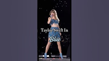 Taylor Swift In Color Trend #taylorswift #taylornation #swifties #music #shorts