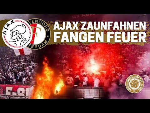 AJAX ZAUNFAHNEN FANGEN FEUER (20.03.2022) #AJAFEY