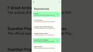 Droid-ify is SO MUCH CLEANER Than Stock F-Droid! #shorts