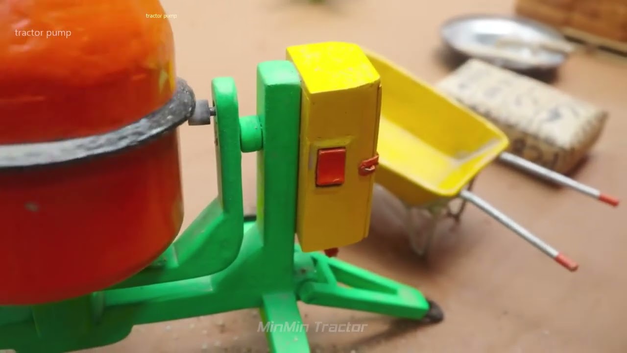 Bridge Collapse Accident - Incredible DIY Mini Truck Bridge Construction  MinMinTractor_R