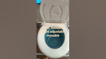 COMMODE CHAIR 3 IN 1 ,