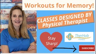 improve memory and thinking with exercises! Stay Sharp! led by a physical therapist (2020)