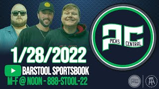 Barstool Sports Picks Central with Brandon Walker || Friday, January 28th, 2022