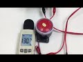 Mini-Kabelsirene 12 V mit Klinkenstecker für Alarmsysteme Video