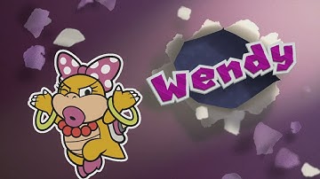 Paper Mario: Color Splash (Wii U) - 100% Walkthrough Part 21 - Fortune Island + Wendy Boss Fight