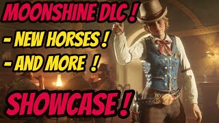 Moonshine DLC NEW HORSES ! DLC Showcase ! (RDR2)