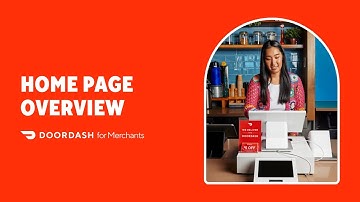 How to Use the DoorDash Merchant Portal | Home Page Overview
