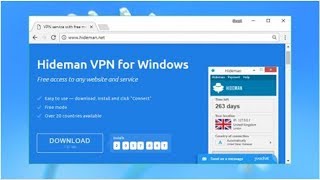 Hideman VPN review | 24h News screenshot 2