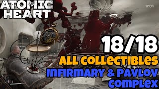 Atomic Heart All Collectible Locations Part 4 - Infirmary &amp; Pavlov Complex