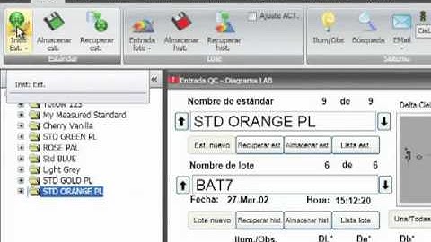 Datacolor Tools v2.0 Tutoriales: Formularios Antiguos