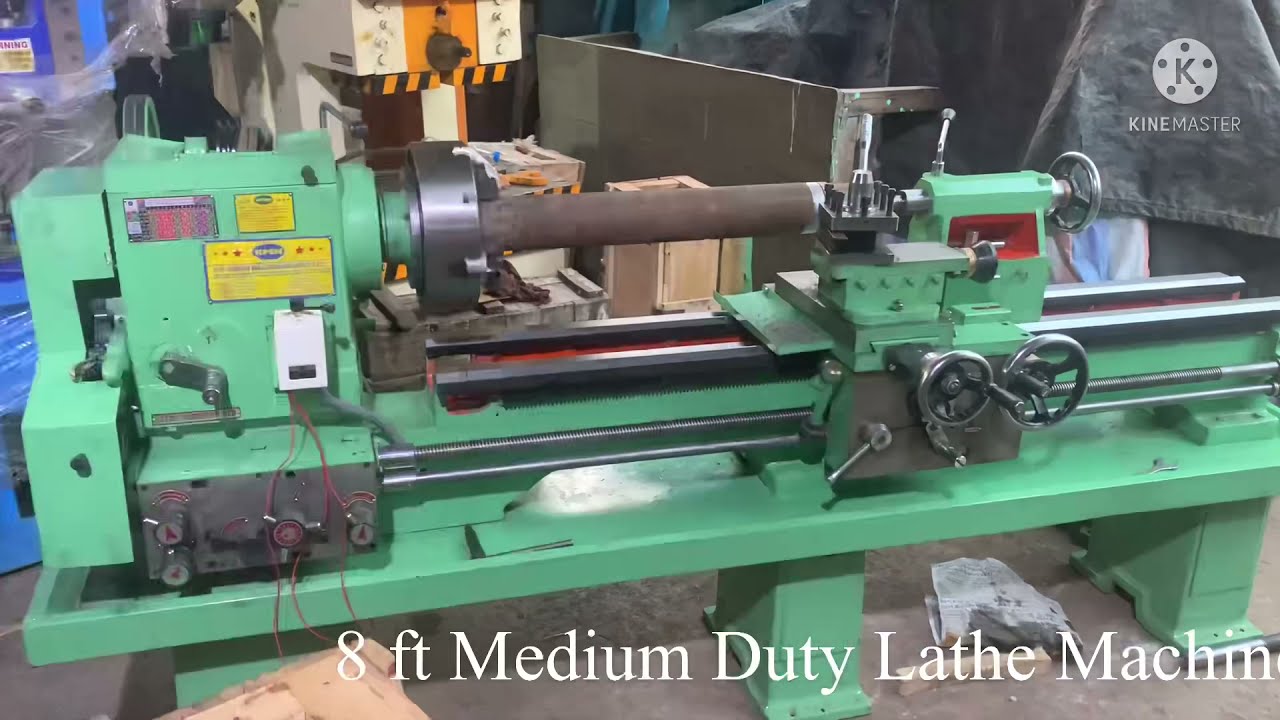 Lathe Machine 8 ft Medium Duty for price and details contact 9830350873/ 9872232950