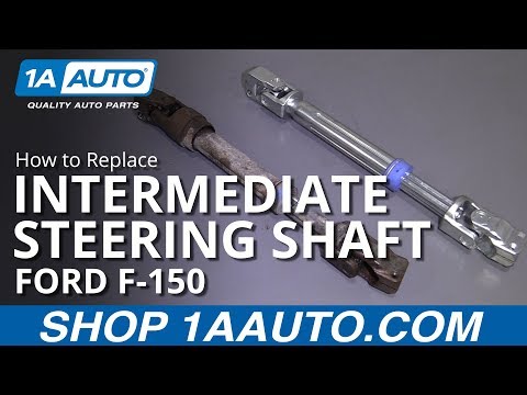 How to Replace Intermediate Steering Shaft 11-14 Ford F 150