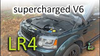 Land Rover LR4 - supercharged V6 engine ticking