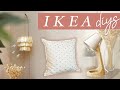 DIY IKEA HACKS | diy light sconce, diy lamp & diy pillow | diy ikea room decor