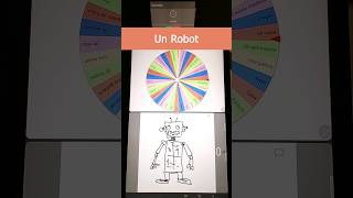 👉Reto de la Ruleta #003: Dibuja un robot en 30 segundos 😄