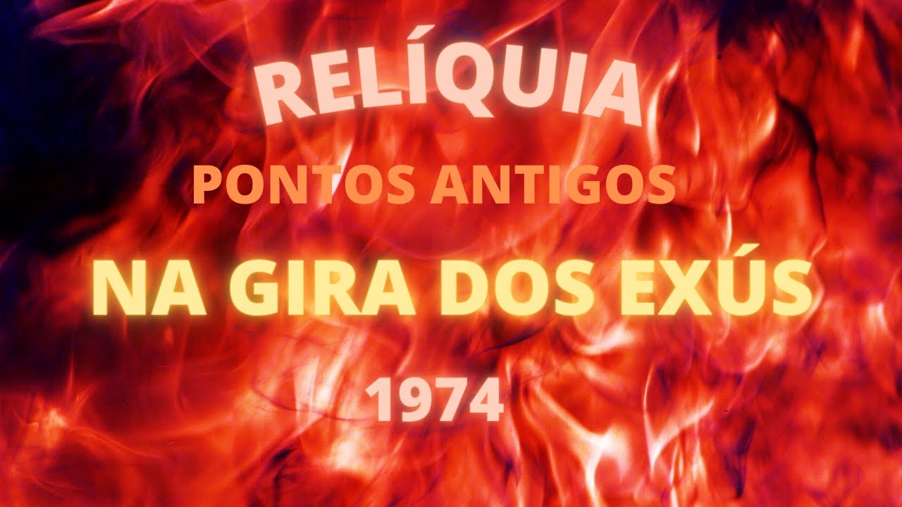NA GIRA DOS EXÚS --- 1974 --- PONTOS ANTIGOS --- RARIDADE --- UMBANDA