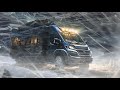 Surviving my first Winter of Extreme Van Life, Blizzard, Snow Storm Camping &amp; Freezing Cold #vanlife