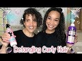 Detangling Curly Hair | Step by Step, Tips, Tricks & Products