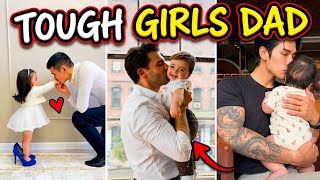 Cute baby dad is tough dad🥺🥰❤