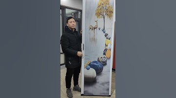 Trackless folding honeycomb curtain, good insulation, detachable design, easy installation