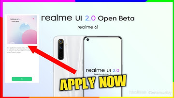 Realme UI 2.0 (android 11) Open Beta version For Realme 6 and 6i apply now!!