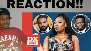 Megan Thee Stallion Calls Out Rappers Like Drake & 50 Cent REACTION!!