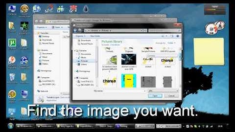 How to change your logon screen background in Windows 7