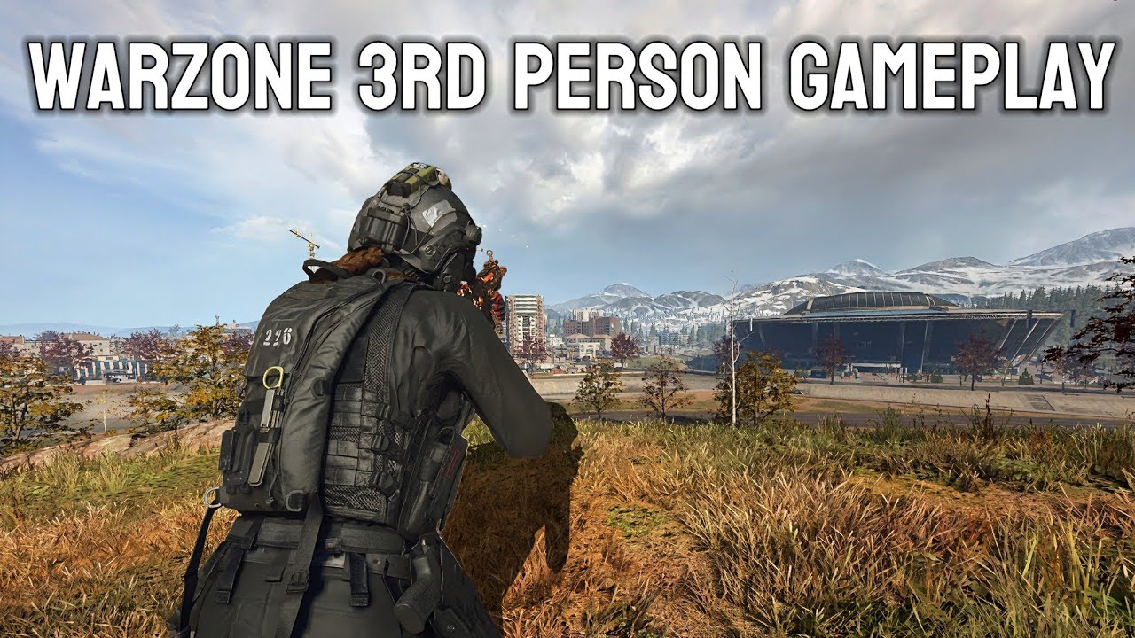 Warzone 3RD Person Gameplay – immersive Solo Win in Deadline No Commentary