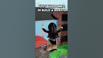 i built mm2 in build a boat 😳💀#shorts #roblox #edit #trend #mm2