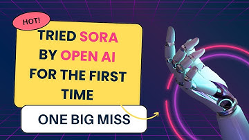Tried Sora by Open AI for the First Time — Cool Videos, But One Big Miss