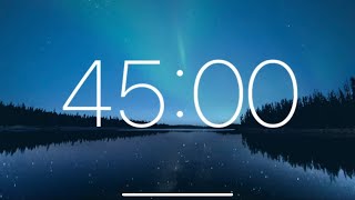 Timer - Relaxing Music for Sleeping 45 Minute