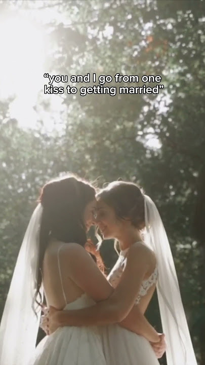 From one kiss to getting married 🤍