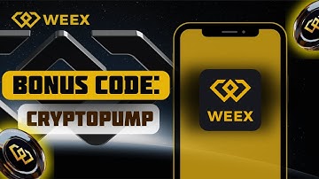 📲 WEEX Referral Code 2025: cryptopump | 💸 No KYC Crypto Exchange