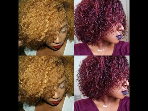 How To Blonde To Burgundy Ombr Hair Always Andrea Hair Zahra Magazine