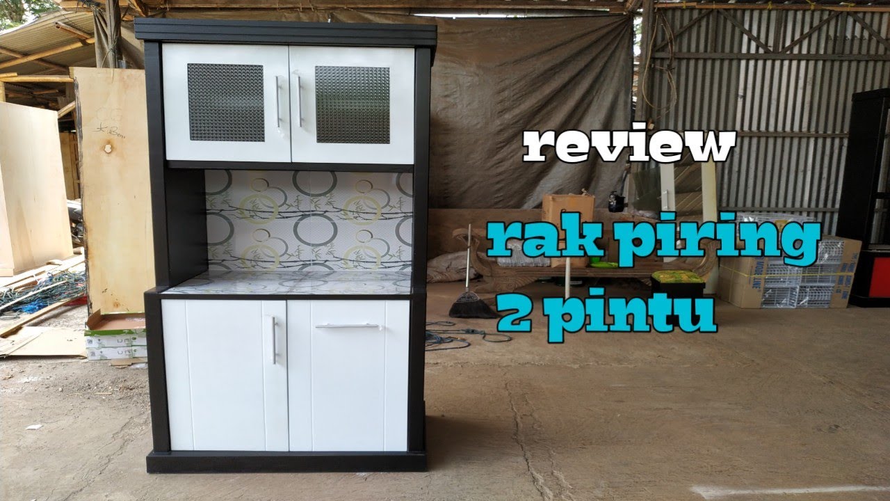  Lemari  makan  2 pintu minimalis  lemari  dapur minimalis  rak sayur YouTube