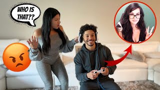 Gaming With Girls Online To See How My Wife Reacts Hilarious
