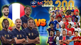 2023 France VS 200 Legends💥Mbappe & Griezmann & Camavinga