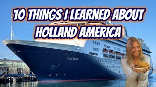 Holland America Cruise Tips | 10 Things to know BEFORE you Cruise HAL