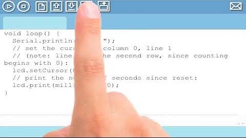Arduino Simulator an iPhone with LCD display feature in In-App Purchase