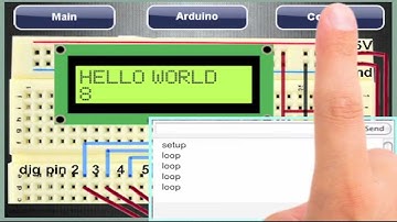 Arduino Simulator an iPhone with LCD display feature in In-App Purchase