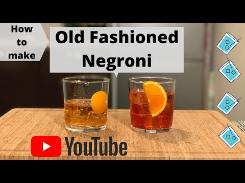 Video: Povestea Complicată, Aproape Detectivistă A Cocktailului Negroni