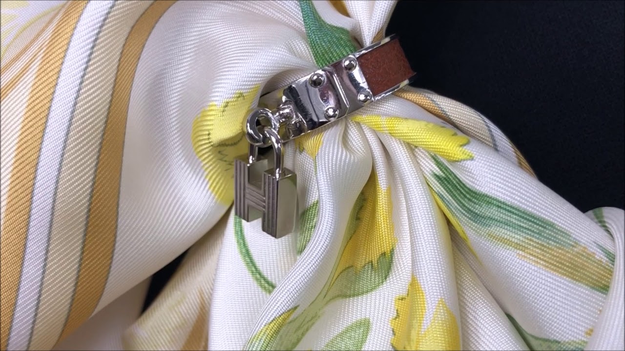 HERMES© Kelly H Scarf Ring by Carre de Paris© 