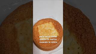 Técnica para que tus bizcochos queden planos, sin barriga.