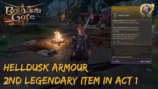 How to Get the Legendary Helldusk Armor in Act 1  Baldur's Gate 3